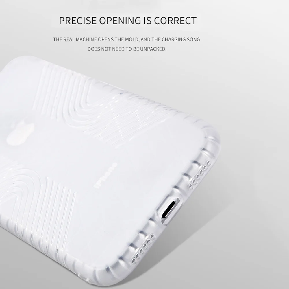 KISSCASE Luxury Anti-fall Phone Cases For iphone XS X Max Case Soft Silicone Back Cover 8 7 6s Plus TPU Shell |