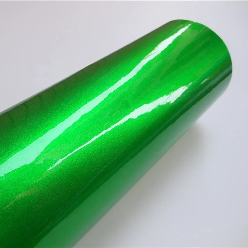 Глянцевая виниловая пленка для упаковки автомобилей Apple Green Candy автомобильная