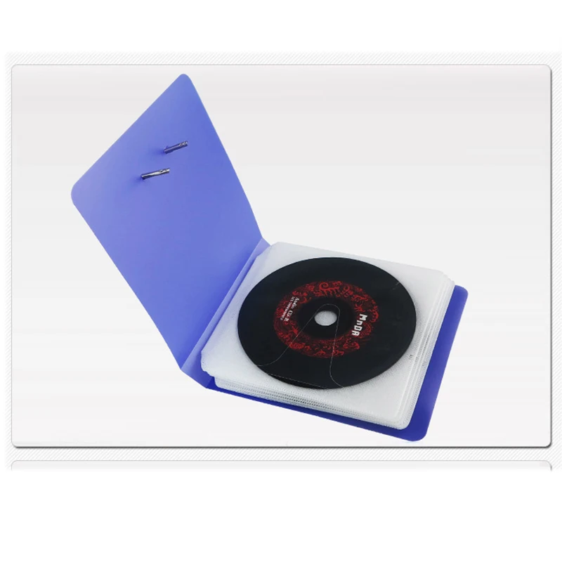 Модный 1 шт. конфетный цвет CD/DVD чехол держатель для переноски органайзер PP сумка