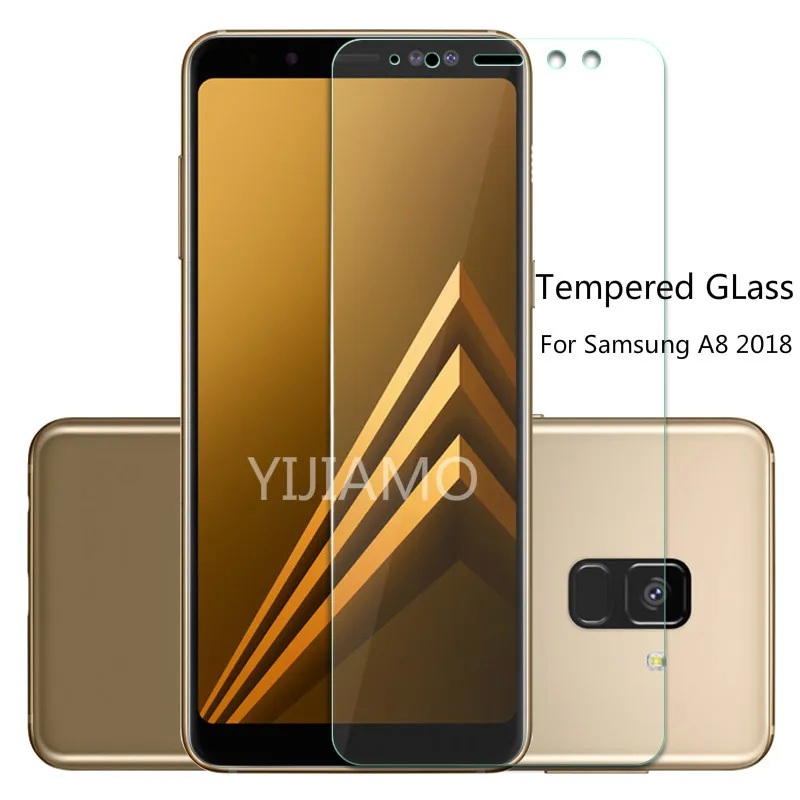 Защитная пленка из закаленного стекла для Samsung Galaxy A8 2018 A530 A530f 2.5D экрана SM a530F