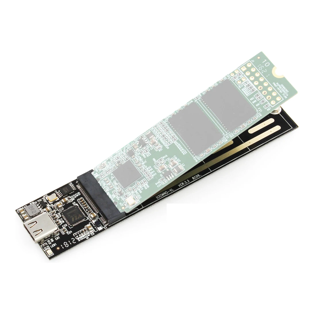JEYI PARD PRO TYPE C USB3.1 m.2 для NGFF SSD мобильный диск через VLI716 USB3.0 Поддержка отделка SATA3 6