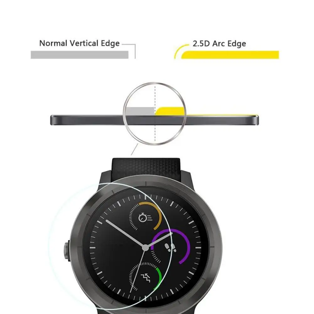 10 шт для Garmin Vivoactive 3 Закаленное Стекло защитная пленка Smart Защитная часов Экран