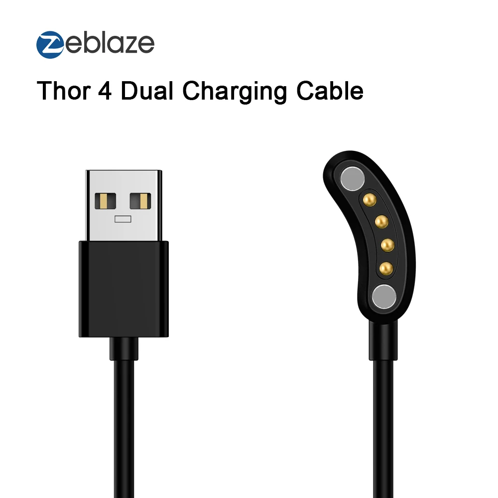 65 см зарядный кабель передачи данных часы для Zeblaze Тор 4 двойной телефон Smartwatch