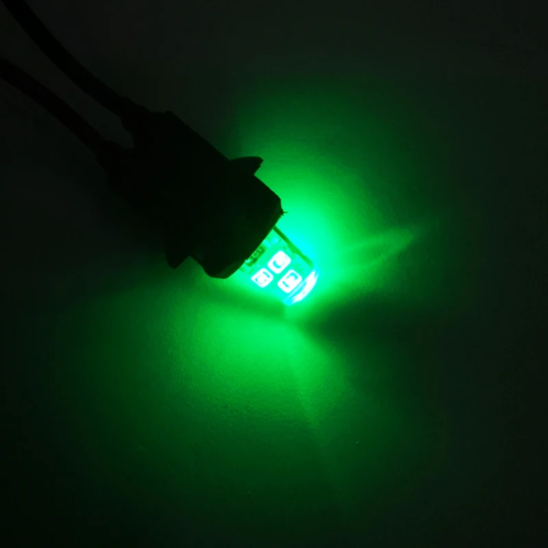 4 шт. из T10 168 194 Водонепроницаемый 6 SMD 2835 Светодиодный Силиконовое защитное