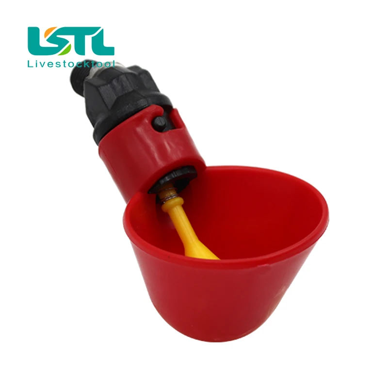 Поилка для птицы автоматическая пластиковая подставка цыплят перепелок 2 шт. |