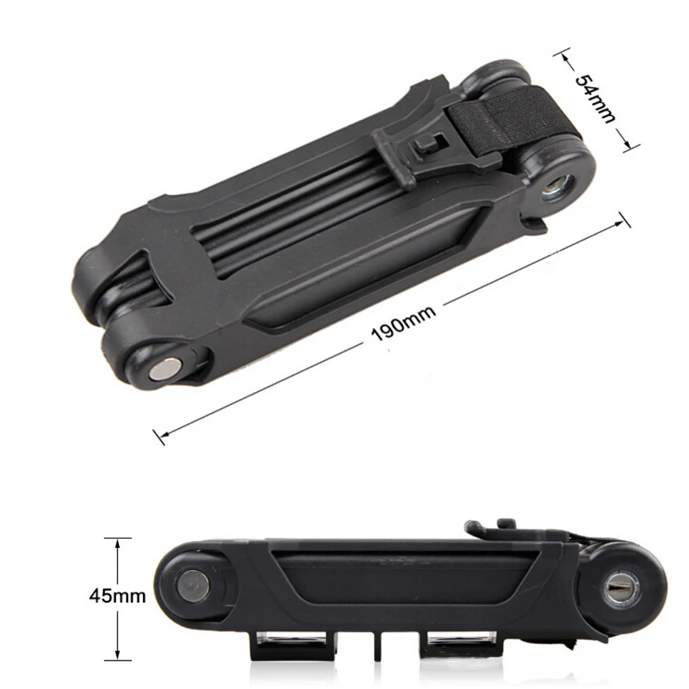 Спорт на открытом воздухе складной замок Tonyou противоугонное универсальное