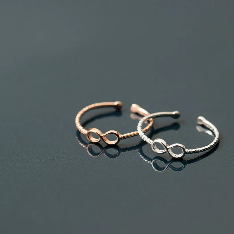 925 пробы zilver Стерлинговое Серебро ювелирные изделия cz вечность бесконечный Love
