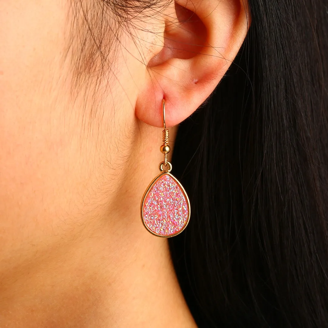 Женские серьги подвески в виде цветов 5 цветов|Серьги-подвески| |