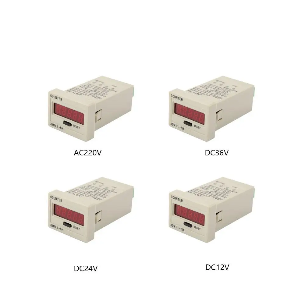 Электронный счетчик для накапливания 5 Dight дисплей AC220V/DC36V/DC24V/DC12V оптовая