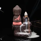 Маленький монах, кенсер, креативный домашний декор, маленький держатель для благовоний Будды, задний ладан, горелка, используется в домашнем офисе, для использования в Teaho