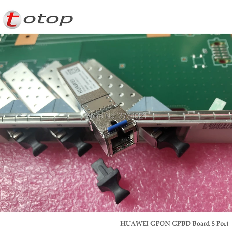 807 версия платы Huawei GPON GPBD 8 PON с модулями B + C ++ SFP для оптического линейного