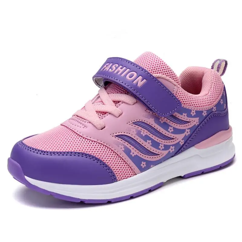 

Girls Sneakers For children's breathable mesh Running Sport Shoes casual non-slip girls travel sports shoes autumn Tree Wrasse