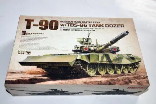 Meng масштаб 1/35 Φ российский главный боевой танк модель TS 014 Tank бульдозер|Наборы для