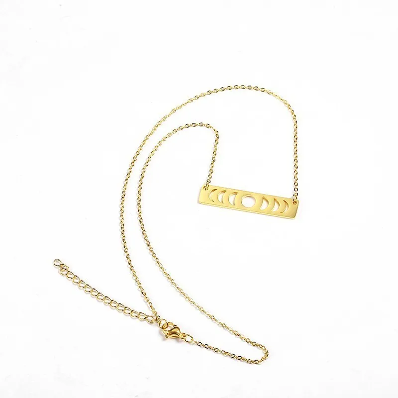 Луна фазы ожерелье небесные ювелирные изделия Приключения астроювелирные