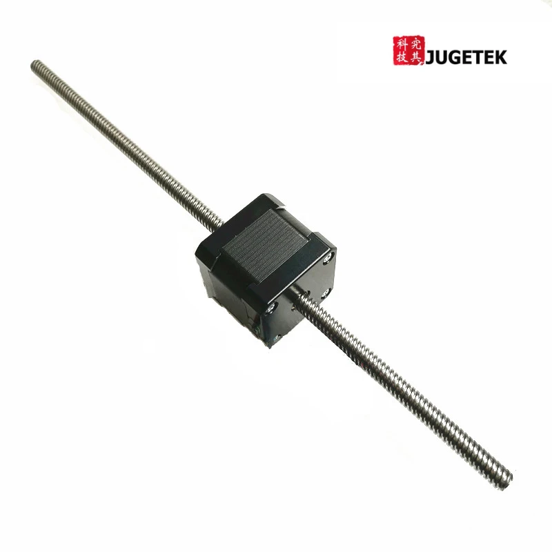 400 мм длина non пленочный Nema17 линейный шаговый двигатель с Tr8 * 4 Leadscrew|stepper motor|linear