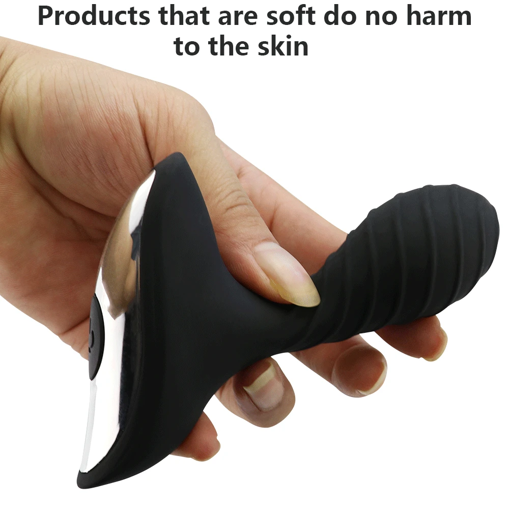 New Butt Plug Vibrator Sex Toys for Women Anal Massager Rotation Products Clitoris Stimulation Adult | Красота и здоровье