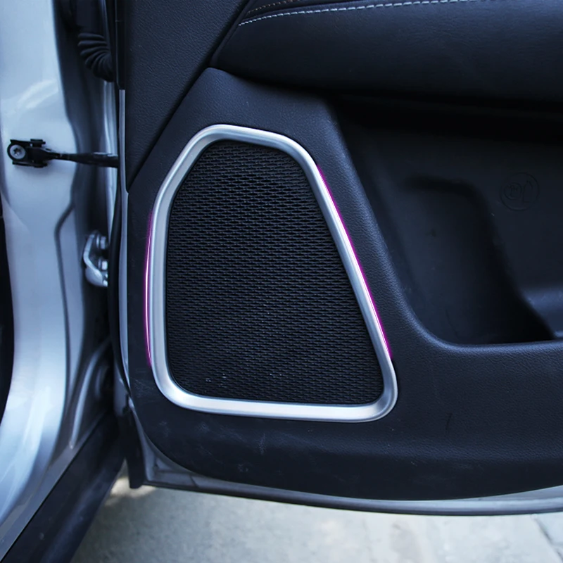 Небольшая замена 2 шт. Автомобильная задняя дверь динамик Кольцо Круг отделка