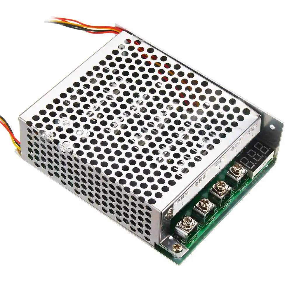 LEORY 60A DC щетка управления скоростью двигателя Лер вперед обратный ШИМ контроль