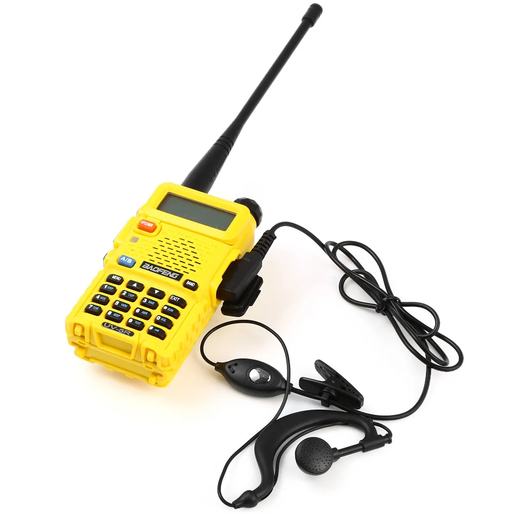 UV 5R VHF/UHF Walkie Talkie 128 канала с светодио дный Свет FM Dual Band автомобилей Мобильный Радио
