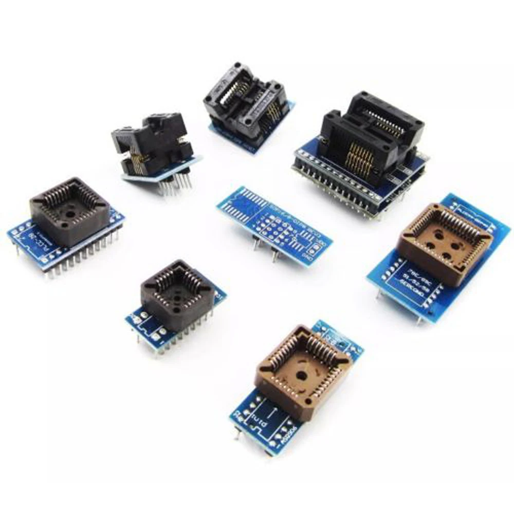 Мини TL866II Pro USB BIOS Универсальный комплект программатора с 9 шт. аксессуаров