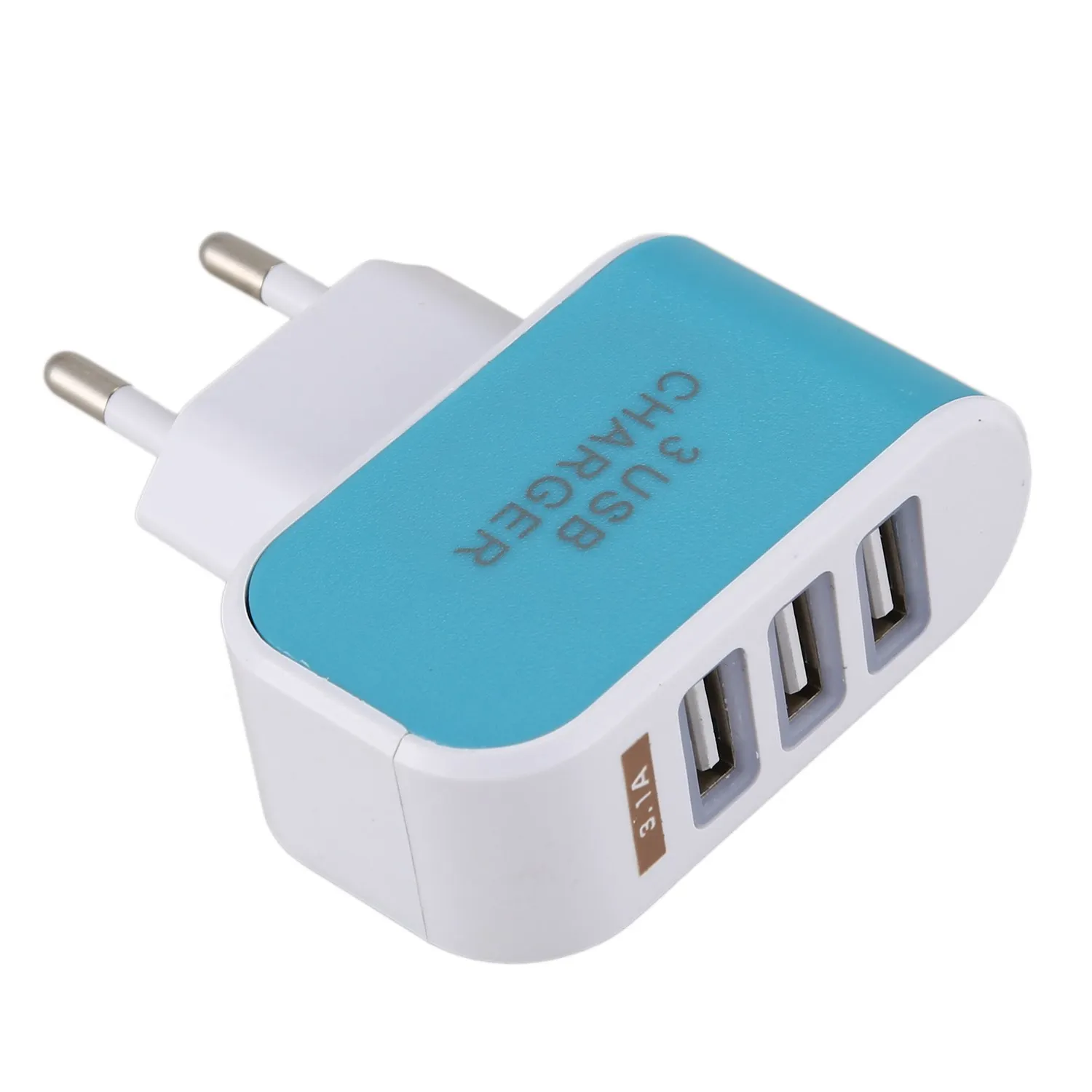 IG портативное зарядное устройство с 3 портами Usb штепсельная вилка европейского