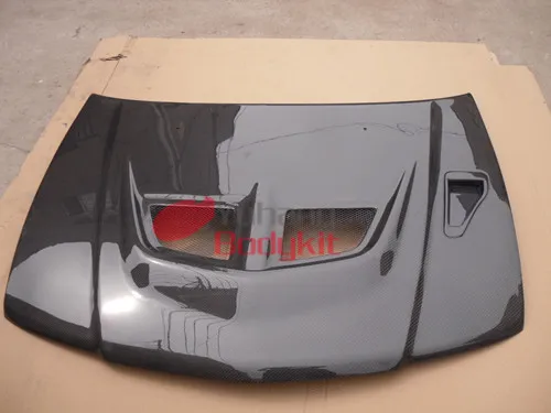 Lancer Evolution 5 6 EVO OEM Стильная крышка капота из углеродного волокна|Капоты| |