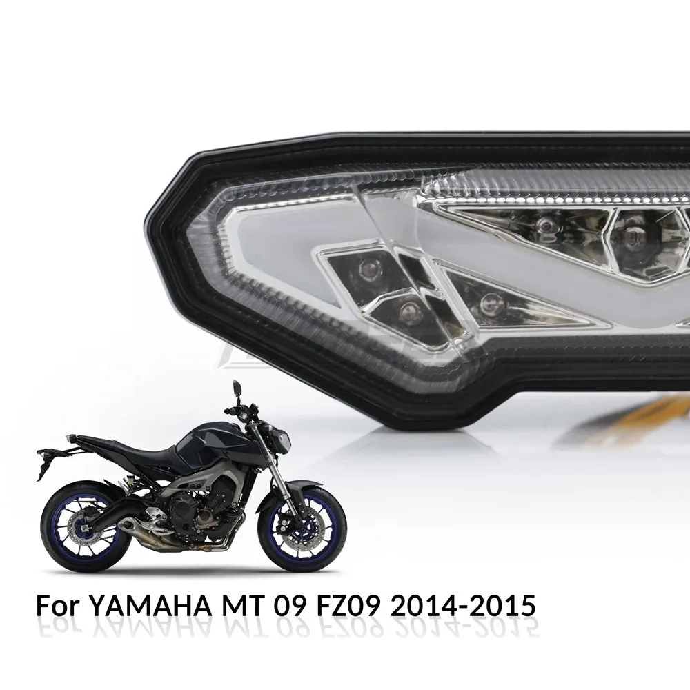 Для Yamaha MT-09 FZ09 MT09 2014 2015 2016 мотоциклетные светодиодные задние фонари поворотные