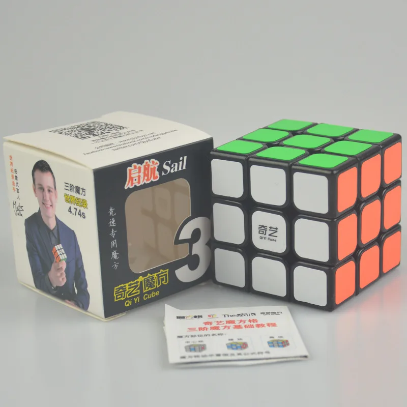 Трехслойный магический неокуб Qiyi 3x3x3 профессиональный скоростной куб волшебные