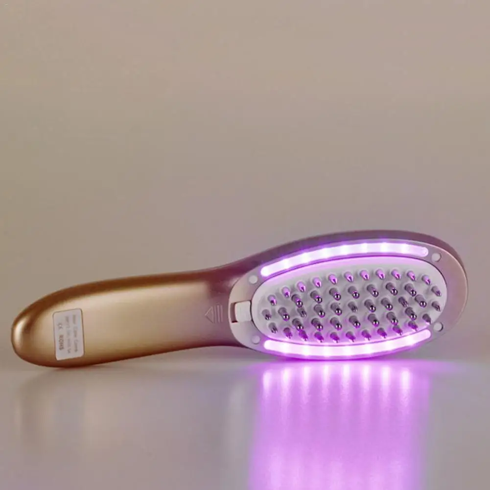 Красочный свет вспомогательный предотвращающий трихомадез ионная расческа