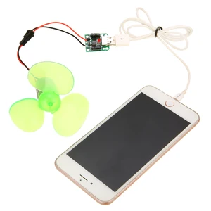 1 set electrical mini wind generator alternator diy kit portable emergency mobile phone charger micro wind turbine motor free global shipping