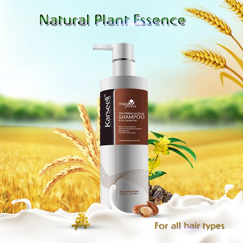 Шампунь Karseell Argan Oil питательный устраняет глубокое очищение волос делает волосы