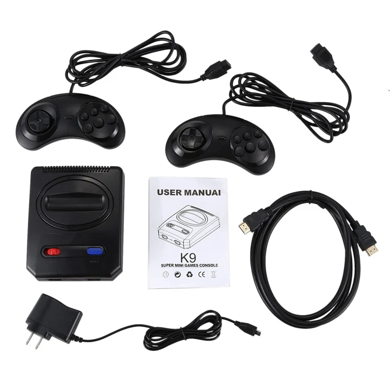 Powkiddy Hd Hdmi 16 бит Ретро Классическая консольная Видеоигра для sega консоли Pal/Ntsc