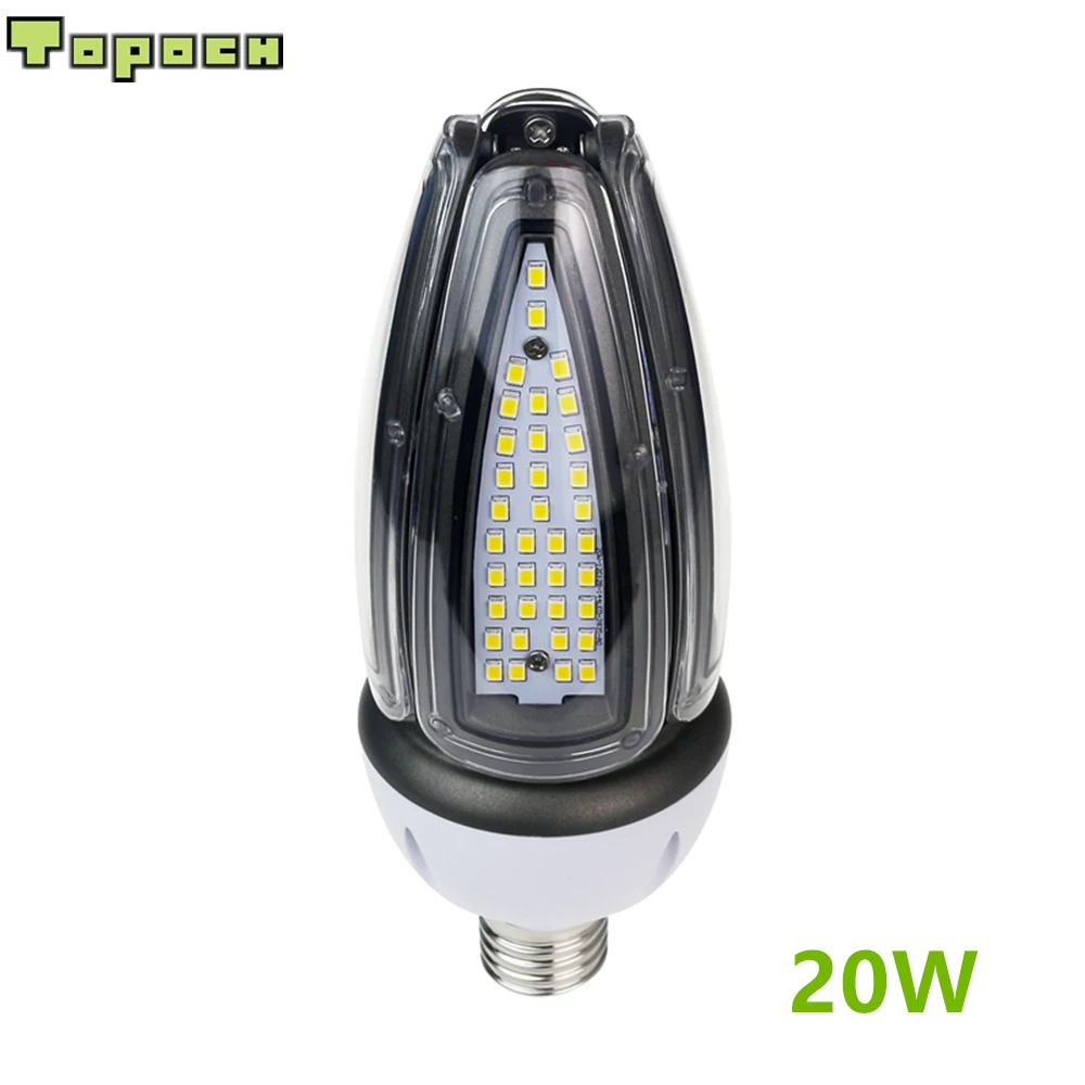 Topoch светодиодная кукурузная лампа E27 120лм/Вт 10 Вт 20 UL CE перечисленные CFL HID Замена 100