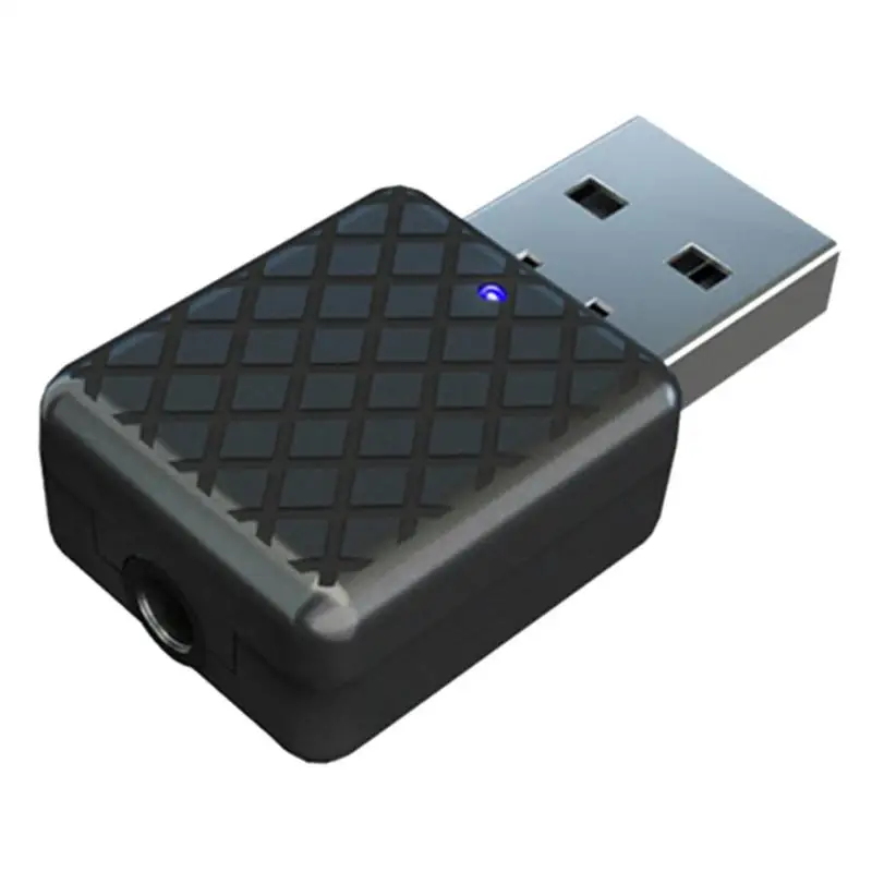 

KN322 Wireless Bluetooth Receiver Transmitter Dongle Stereo for Car Audio Music Aux Portable Mini 3.5mm Adapter Handsfree Call