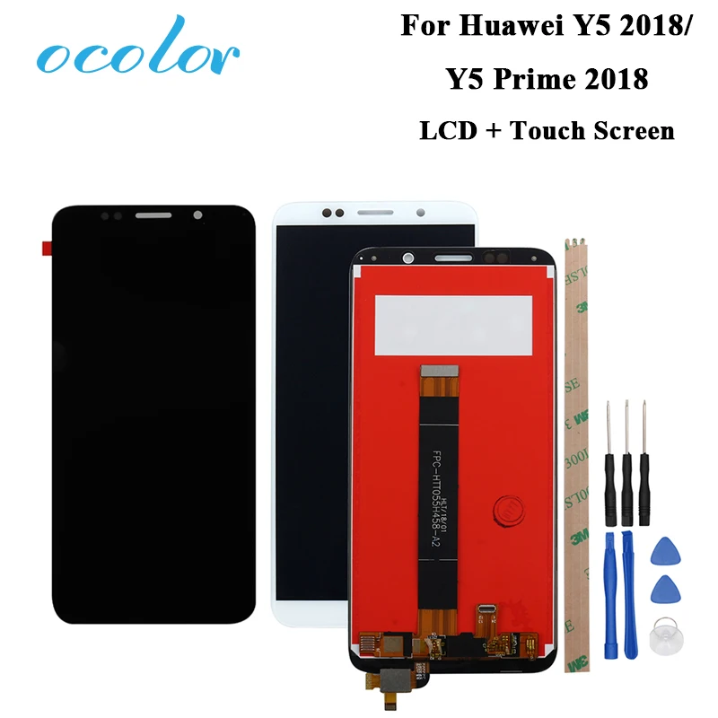 ЖК-дисплей ocolor для Huawei Y5 2018 + дигитайзер сенсорного экрана в сборе Замена с