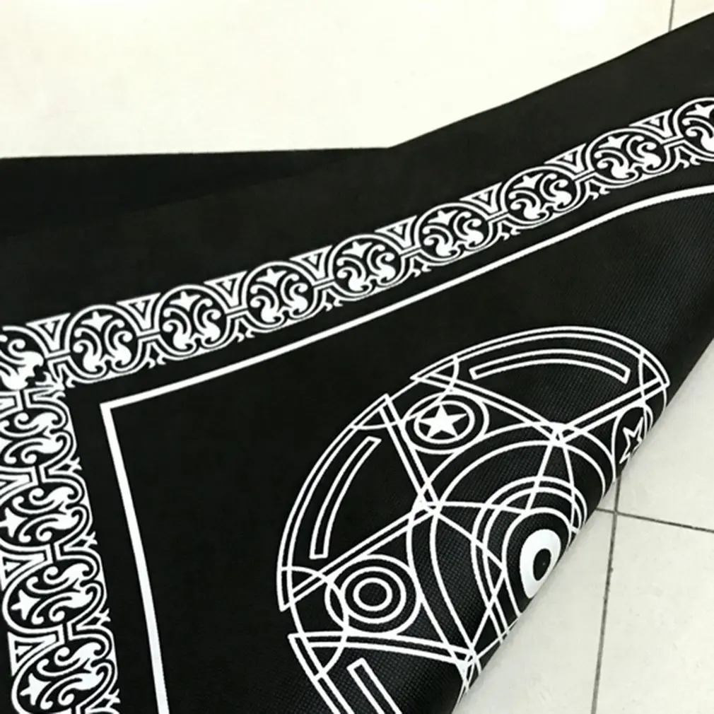 Нетканая настольная игра текстиль Таро покрытие стола игральные карты Пентакль