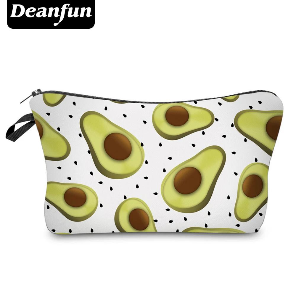 Deanfun 3D печатных Ши фрукты косметички милые девушки сумка для путешествий