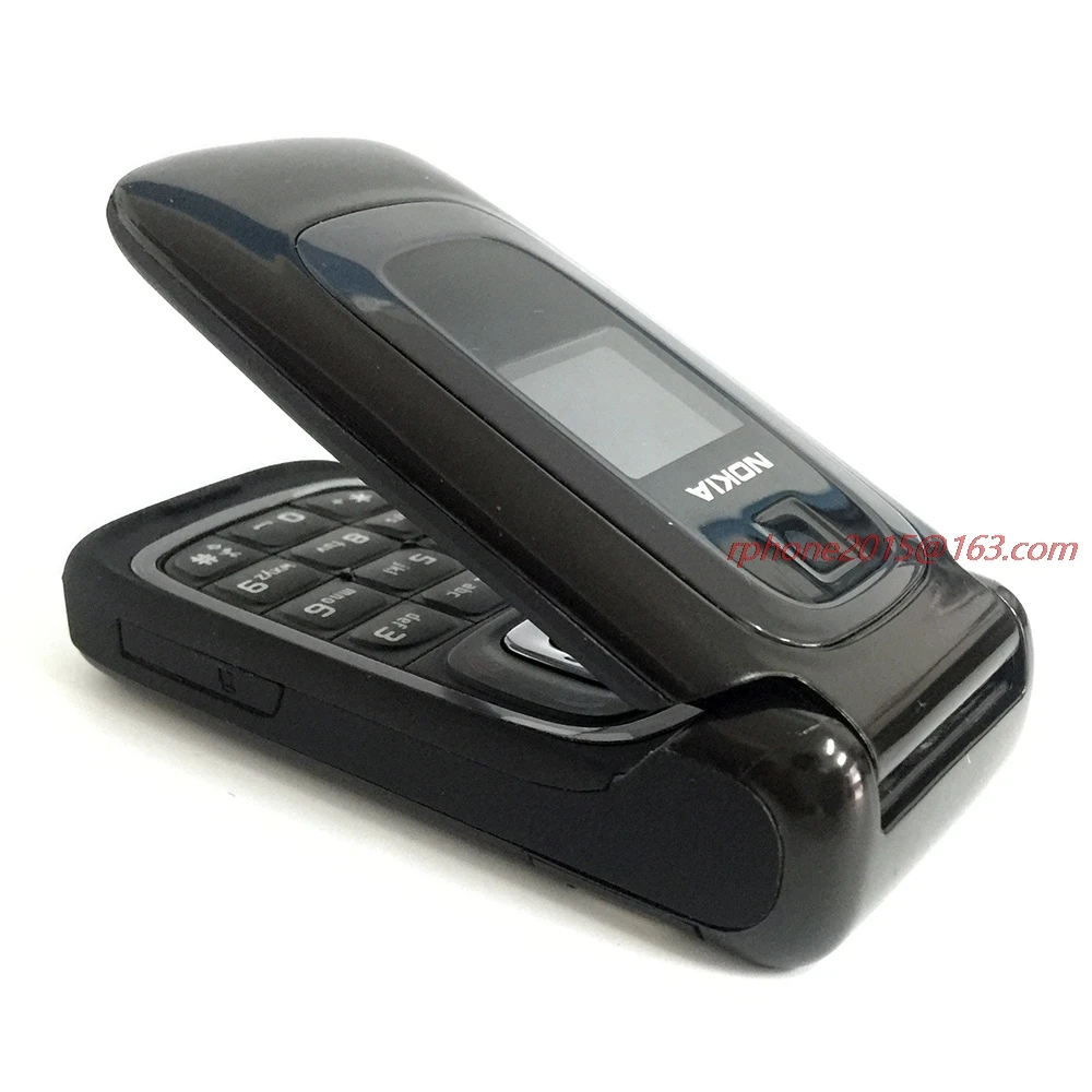 Nokia 6085 отремонтированный мобильный телефон 2G GSM флип и Арабский Русский
