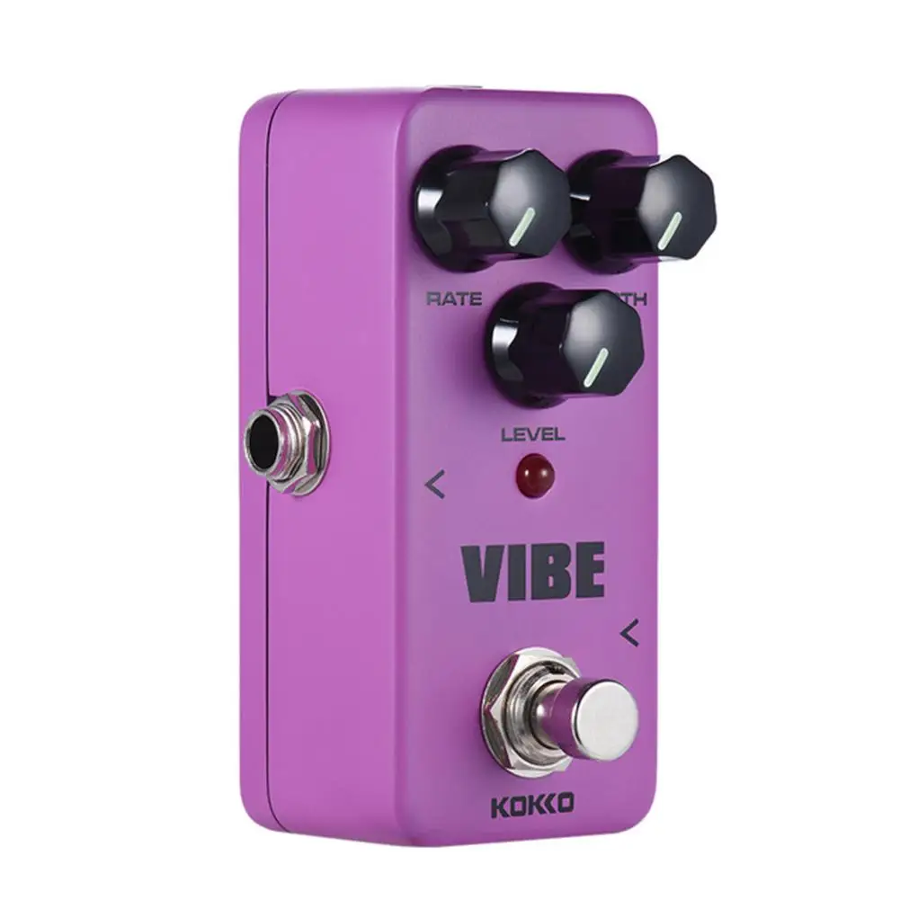 KOKKO электрическая гитара Педаль для создания эффектов VIBE Мини Аналоговый