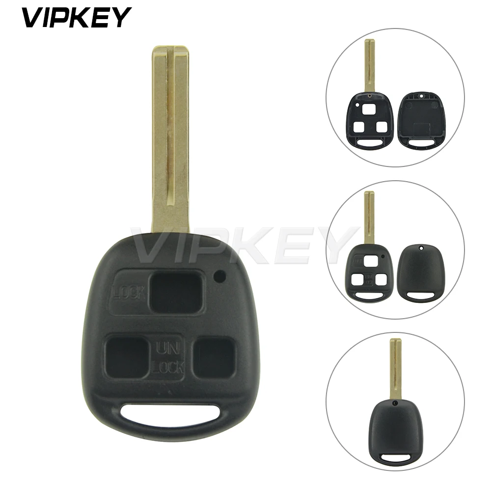 Remotekey 3 кнопки TOY48 для Lexus RX300 RX330 RX350 RX400H 1998 1999 2000 2002 2003 запасной пульт
