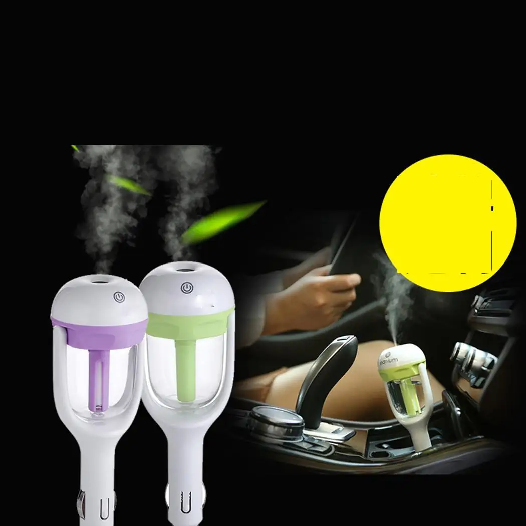Car Portable Air Humidifier Cool Mist 120-280mA Maker Mini Aromatic 50ml Diffuser 12V 25ml/H | Автомобили и мотоциклы
