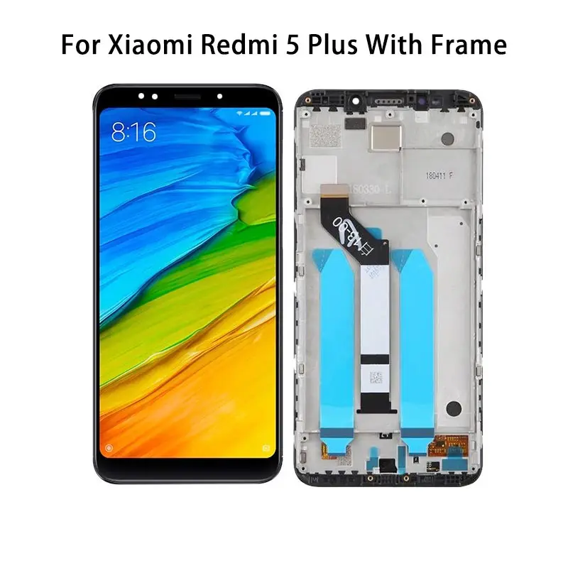 5 99 ''для Xiaomi для Redmi Plus ЖК-дисплей кодирующий преобразователь сенсорного
