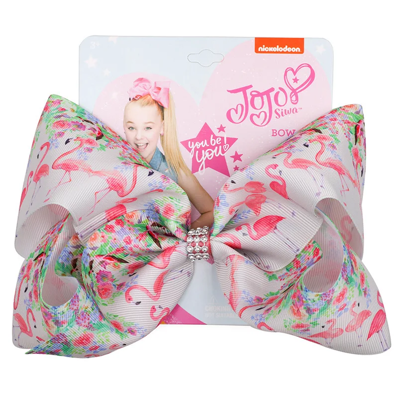 Heat Sell Jojo Siwa U.S.A Super Children Whorl Bring Fabric Art Bow Hairpin | Детская одежда и обувь