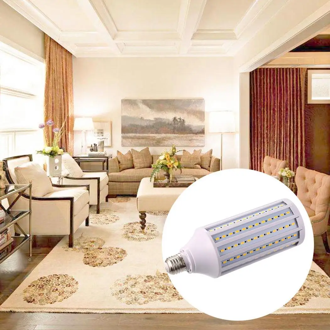 E27 40 Вт белый/теплый белый светодиодный кукурузы 7 4 см/2 9 дюйма 220 V свет почти все