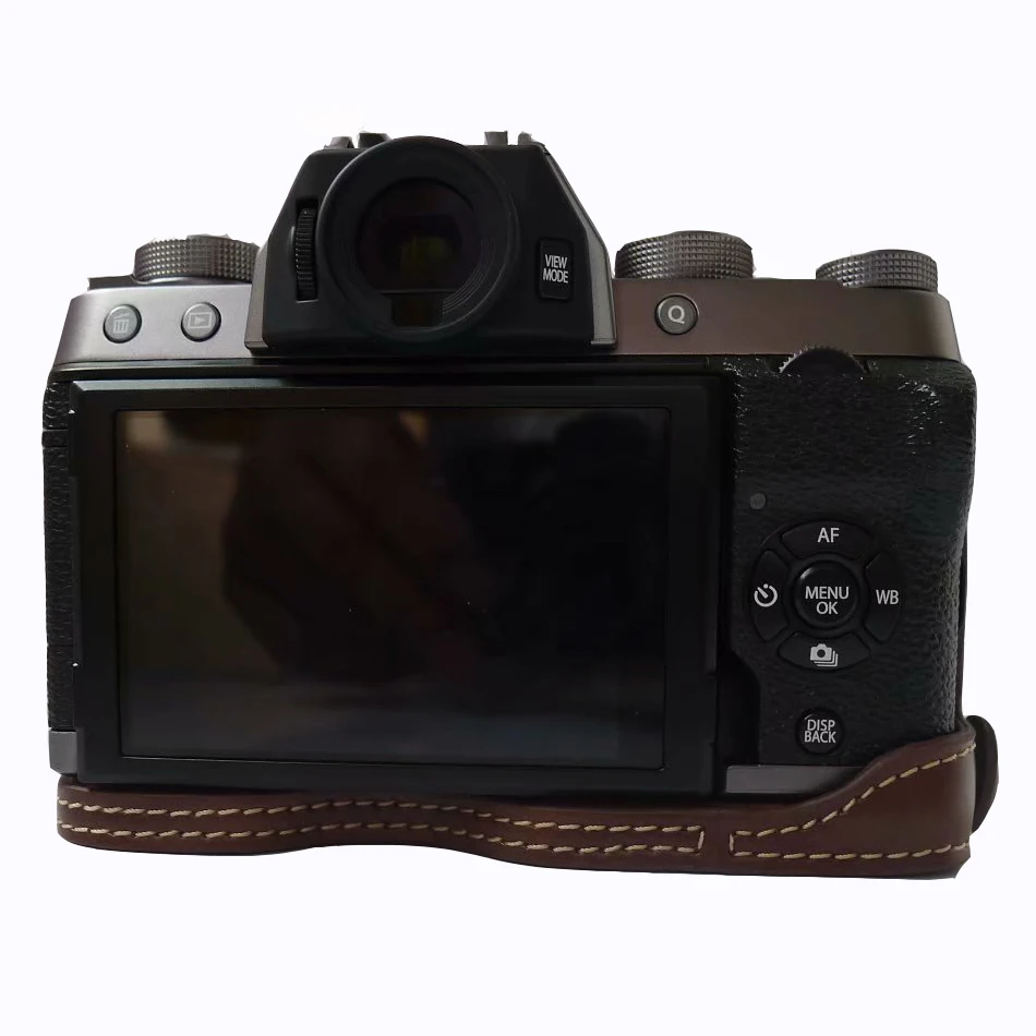 Чехол из искусственной кожи для камеры Fujifilm XT100 защитный чехол Fuji X T100 T100|Сумки