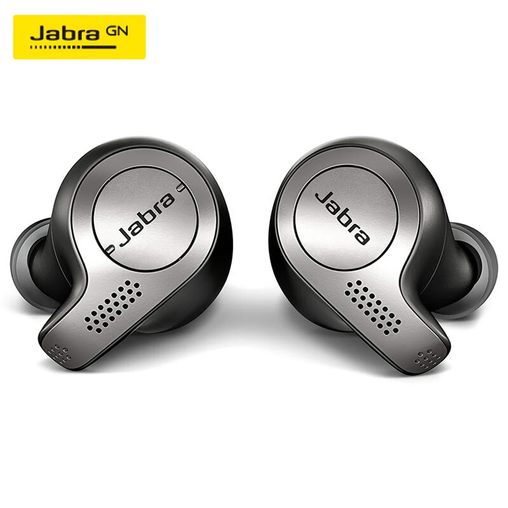 Jabra Elite 65t Alexa с поддержкой True Беспроводной Bluetooth наушники-вкладыши Наушники-вкладыши TWS с зарядным Чехол спортивные наушники для прослушивания музыки с микрофоном