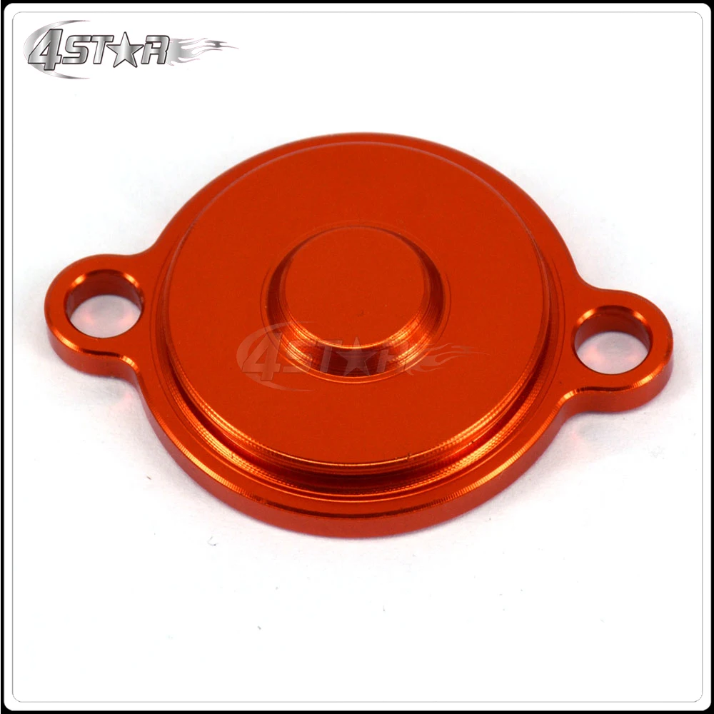 Мотоцикл CNC алюминиевая заготовка Крышка масляного фильтра для KTM SXF XCF EXCF XCFW XCW EXC