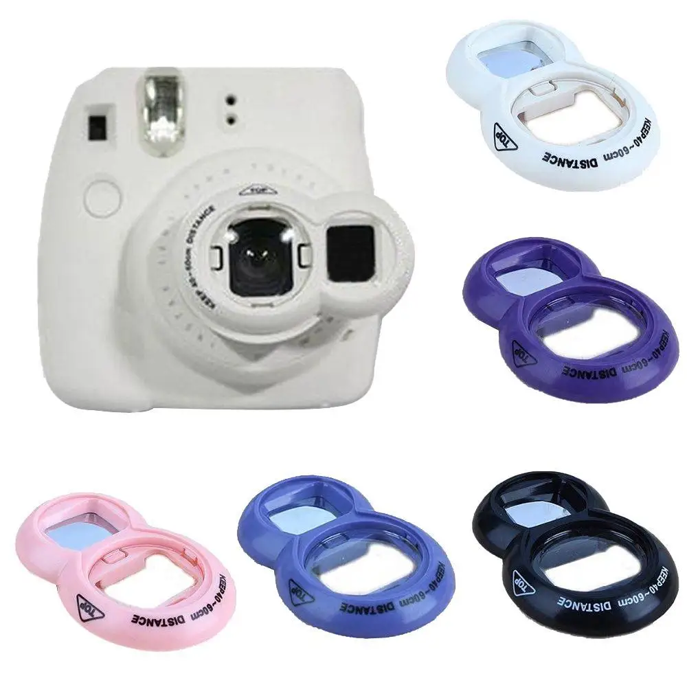 Объектив крупным планом с зеркалом автопортрета для камеры Fujifilm Instax Mini 8 + 7 s 9 8/7s |