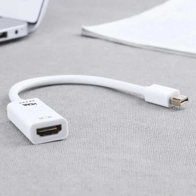 4K * 2K 3D Mini DP в HDMI Кабель-адаптер папа-мама мини дисплейный Порт Thunderbolt порт для Macbook