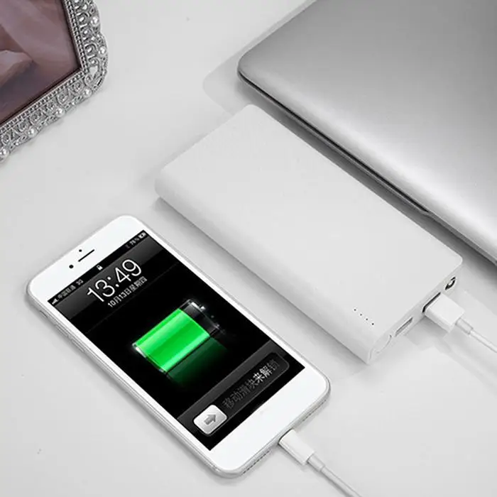 Портативный светодиодный индикатор 18650 DIY Powerbank чехол Dual USB выход батарея